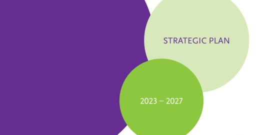 Strategic Plan 2023-2027 Cover